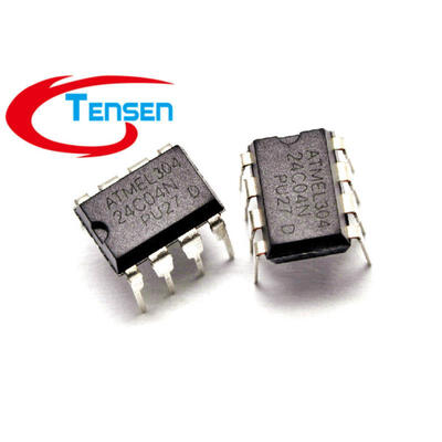 

10Pcs/Lot 24C04 AT24C04 DIP-8 Serial EEPROM 4K BIT 400KHZ