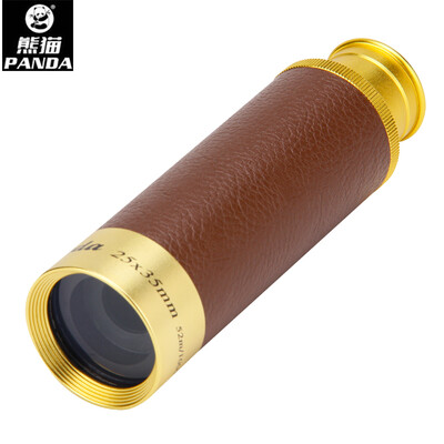 

Panda PANDA Monoculars High-power HD Night Vision Microscopic Birds Pirates Telescopic mirror P5 25X35