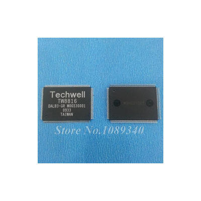 

5PCS free shipping TW8816 TW8816-DALB3-GR QFP-128 LCD driver chip 100 new original
