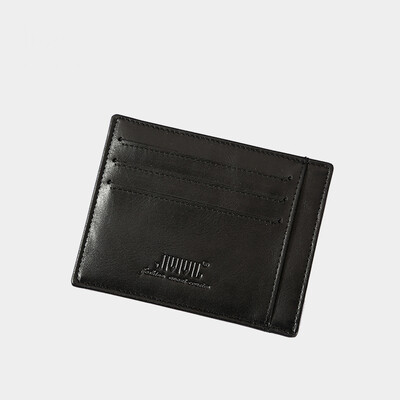 

JIVIVIL Men Card Holder Leather Multi-functional Card Case Bag Coin Purse J728097 Random Color