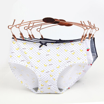 

Langsha womens underwear womens cotton sexy large size waist comfort womens pants 5 gift box style one 165