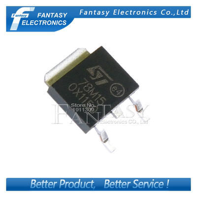 

10PCS 78M15 TO-252-2(DPAK) 15V voltage regulator new and original free shipping