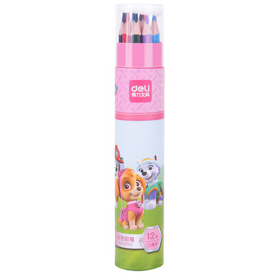 

Deli deli Wang Wang team outstanding work series 12 color oil color pencil student painting color lead color random 68103