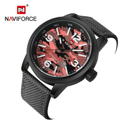 

New Military Watches Luxury Brand NAVIFORCE Men Army Military Watches Mens Quartz Clock Male Fashion Sports Wrist Watch Relogio