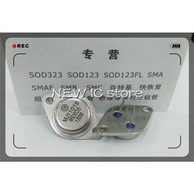 

Free shipping 10pcs/lot MJ11015 MJ11015G PNP 30A 120V TO-3 Triode Transistor TO-3-3 Power transistor