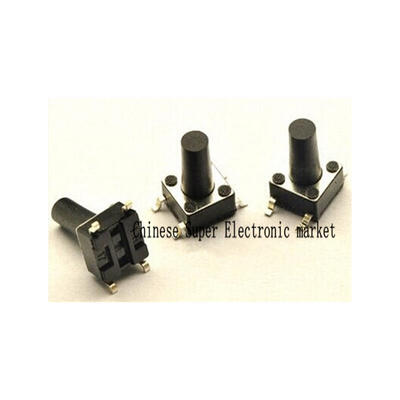 

50PCS SMD Tactile Push Button 6611mm 6x6x11mm
