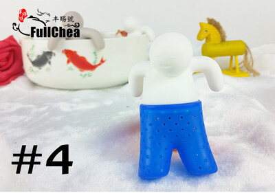 

Cute 1pc Mr Tea Infuser Tea Filter Tea Strainer Food Grade Silicone Material Tea Infusor 5 Colors