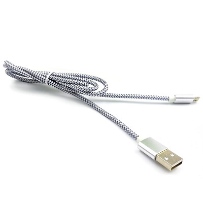 

Заряжатель молнии, зарядное устройство, нейлоновая плетеная молния USB-кабель зарядное устройство