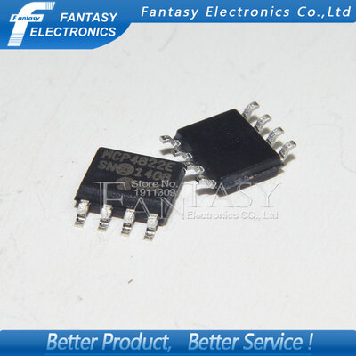 

5PCS MCP4822-E/SN SOP8 MCP4822 SOP SMD new and original free shipping