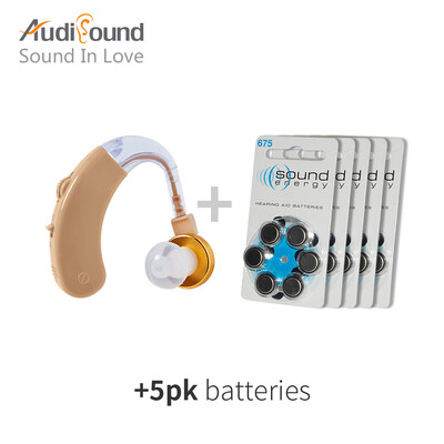 

Ухо Уход за наушниками Усилитель звука Audisound для слухового аппарата с 30PCS / 5 CARD A675