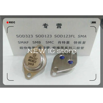 

Free shipping HOT 50PCS 2N6287 TRANSISTORS TO-3 MOT NEW
