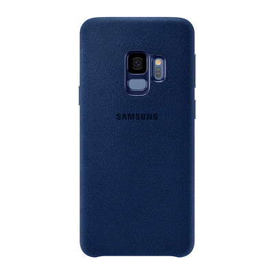 

Samsung SAMSUNG S9 Mobile Shell Mobile Phone Cases Original Alcantara Protective shell Protective sleeve Suede Shell Blue