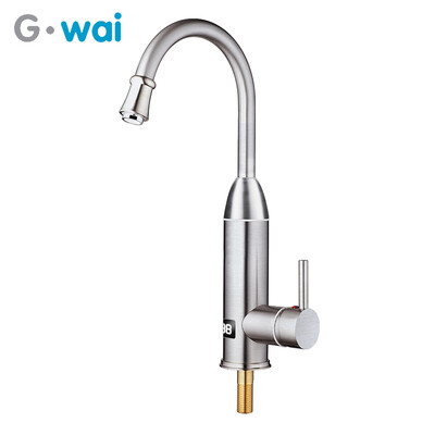 

GWAI Stainless Steel Body 3 Second Instant Heating Water Heater DRS-X30M10