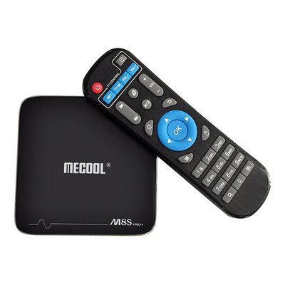 

MECOOL M8S PRO Plus Android 7.1.1 Amlogic S905X 2G / 16G WIFI 4Kx2K60fps VP9 HDR10 EU Plug