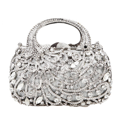 

Fawziya Peacock Handle Clutch Purses For Women Evening Bags And Clutches
