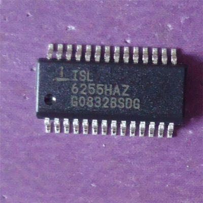

10pcslot ISL6255HAZ 6255HAZ ISL6255 Highly Integrated Battery Charger with Automatic Power Source Selector for Notebook Computers