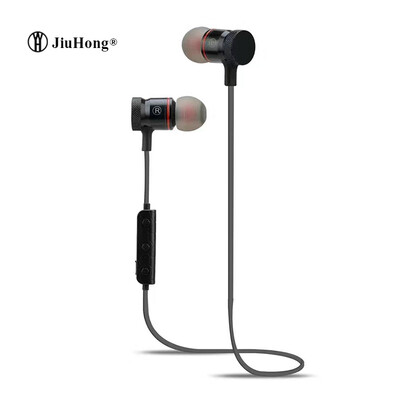 

WH M90 Bluetooth Спортивный наушник магнитные стерео мини-наушники металл ухо висит музыка беспроводная гарнитура для телефона