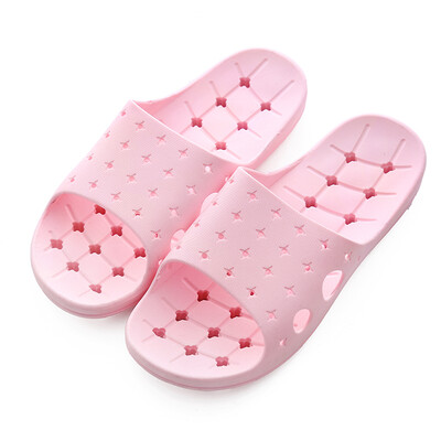

Youka slippers men&women summer bathroom couple non-slip hollow leaking soft bottom thick sandals&slippers womens pink 36-37 yards suitable for 35-36 feet