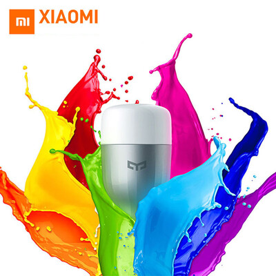 

Сяо Mi yeelight синий II Smart LED лампы (Цвет) e27 9 Вт 600 люмен Mi свет Сяо Mi Цзя смартфон WIFI Дистанционное управление