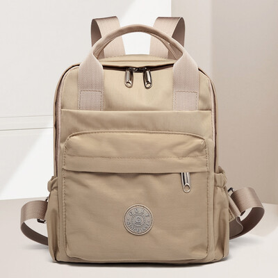 

Golf GOLF backpack female splash-proof nylon multi-function handbag female college wind backpack B7BV31931J pink