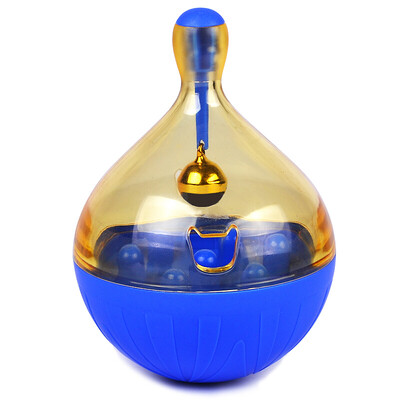 

HANHANLEYUAN pet educational toys supplies dog tumbler leaking food ball cat dog food solution boring bite Teddy cat small medium&large dog training interactive ball large