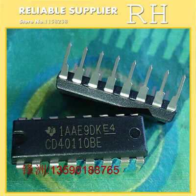 

50PCSLOT CD40110BE CD40110 DIP16 Decimal Counter logic chips