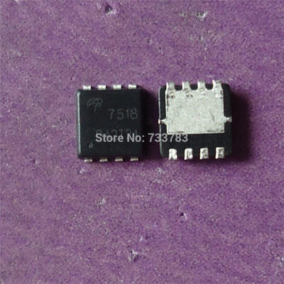 

10pcs/lot AON7518 AO7518 7518 MOSFET(Metal Oxide Semiconductor Field Effect Transistor)