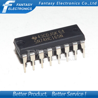 

100PCS SN74HC165N DIP16 SN74HC165 DIP 74HC165N 74HC165 new and original IC free shipping
