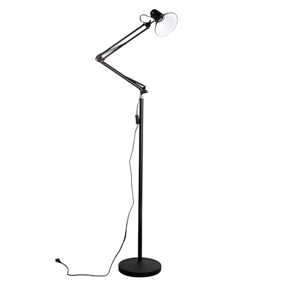 

Jingdong supermarket] Road far bright eyes metal floor lamp ML626 black