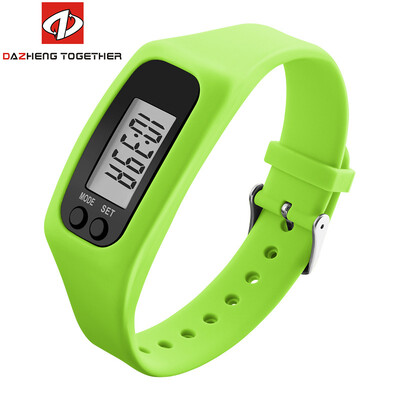 

Women Watches Digital Wristwatches Silicone Strap Sport Watch Calorie Pedometer Distance 7 Colors Femmes Montres