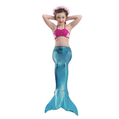 

Girl Kids Mermaid Tail Swimsuits Children Swimwear Girls Bikini Kids swimsuit for Girls Bikini