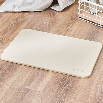 

Sanli natural diatom mud mat bathroom anti-slip mat diatom soil mat water absorption&quick-drying bathroom toilet door mat coral powder