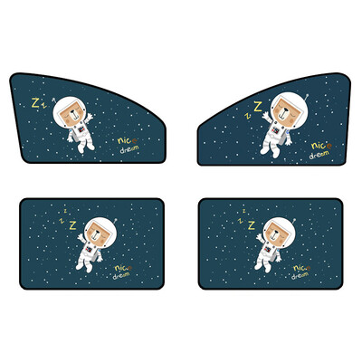 

40000 km car magnet sunshade curtain summer cartoon sunscreen insulation sunshade car side window visor SWY1122