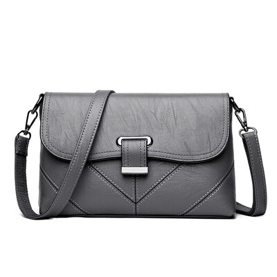 

2018 New Women Shoulder Bags Fashion Tote High Quality Hardware Bag Shoulder Bags Female PU Leather Women Handbag Dame de sac