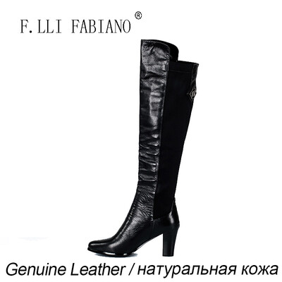 

2015 new winter womens boots with high-heeled soft leather knee high boots Korean womens boots