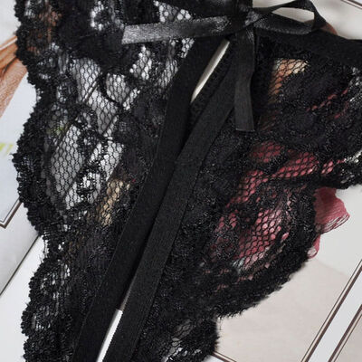 

Fashion Women Bowknot Briefs Lingerie Knickers G-string Thongs Panties Underwear
