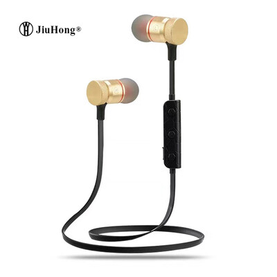 

WH M90 Bluetooth Спортивный наушник магнитные стерео мини-наушники металл ухо висит музыка беспроводная гарнитура для телефона