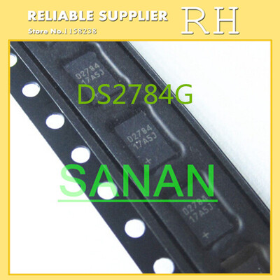 

5pcs/lot DS2784G+TR DS2784 D2784 QFN14 Fuel Gas Gauge / Monitor