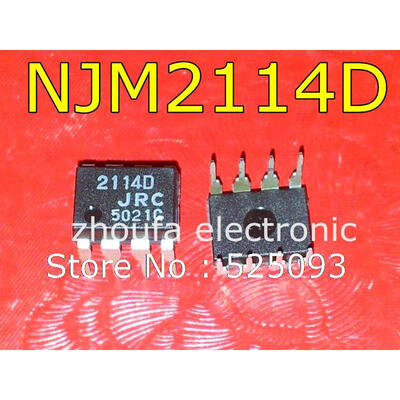 

10pcs/lot NJM2114D JRC2114D 2114D DIP8