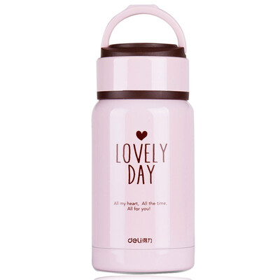 

Efficient deli 8994 double stainless steel fashion portable insulation cup 190ML blue