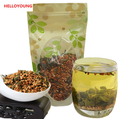 

Бесплатная доставка 100g Premium коричневый рис зеленый чай Genmaicha Sencha с рисом
