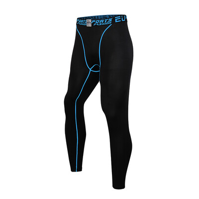 

MECH-ENG Mens Sport Pants Compression Tight Pants Base Layer Running Leggings