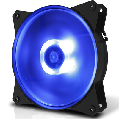 

CoolerMaster MasterFan MF120L Blu-ray chassis fan balanced fan rotor blade 12CM silent noise reduction