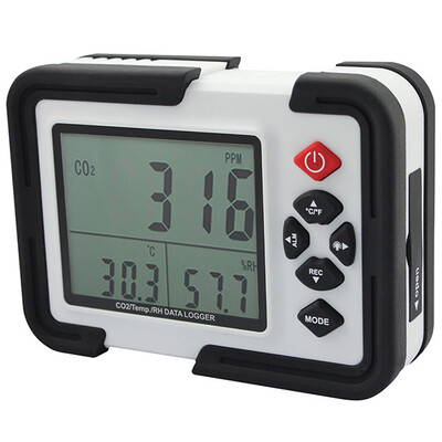 

Portable Digital CO2 Meter CO2 Monitor Detector HT-2000 Gas Analyzer 9999ppm CO2 Analyzers Temperature Relative Humidity Test
