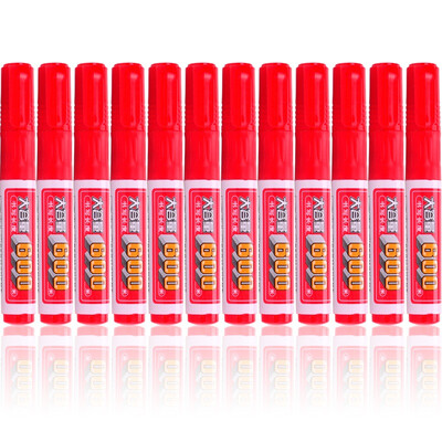 

BAOKE BAOKE MP270 large capacity marker pen red 12 pcs box