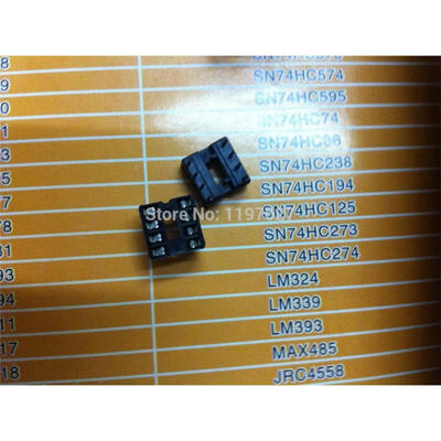 

Free shipping 8P foot hole op amp socket DIP8 IC socket round pin DIP IC socket 8-pin hole seat 120PCSLOT