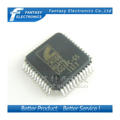 

5PCS CM108 QFP48 CM108AH QFP LQFP USB Audio IO Controller new&original free shipping