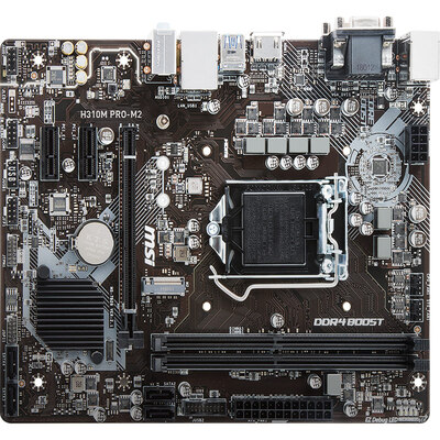 

Материнская плата MSI H310M PRO-M2 (Intel H310 / LGA 1151)