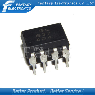 

10PCS EL827 DIP8 PC827 DIP new and original IC free shipping