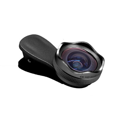 

KYOTSU Jing Sheng phone lens 28mm 4K SLR HD Широкоугольный макрос Fisheye Triple Anti-искажение Внешний портативный универсальный черный